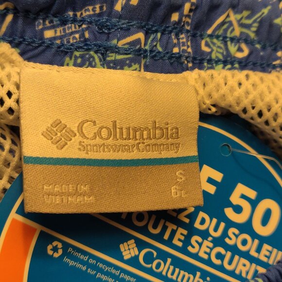 Columbia Super Backcast Water Short Swim Trunks Blue SIZE SMALL NEW WITH… - Picture 4 of 8
